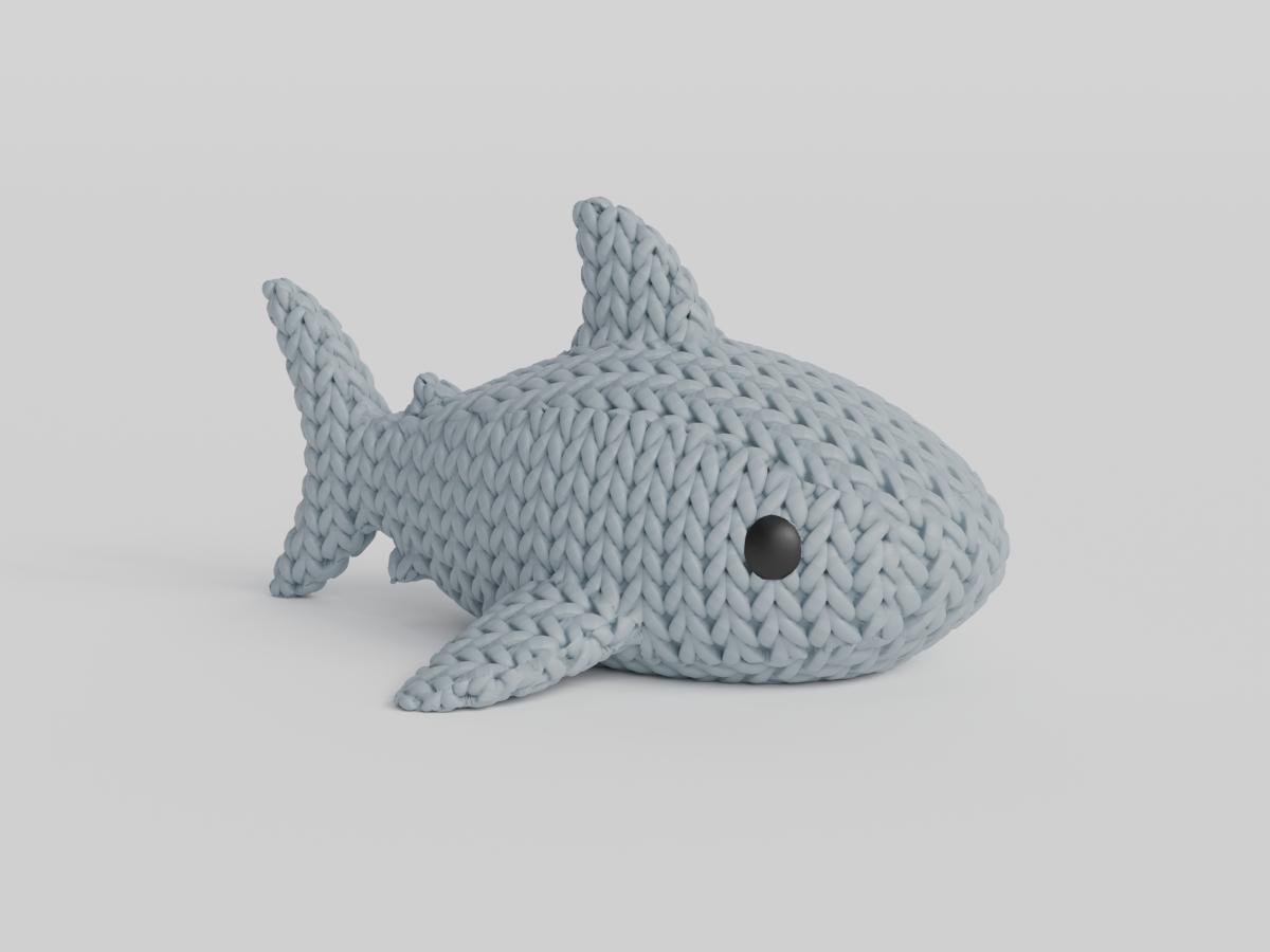 Knitted Shark — акула