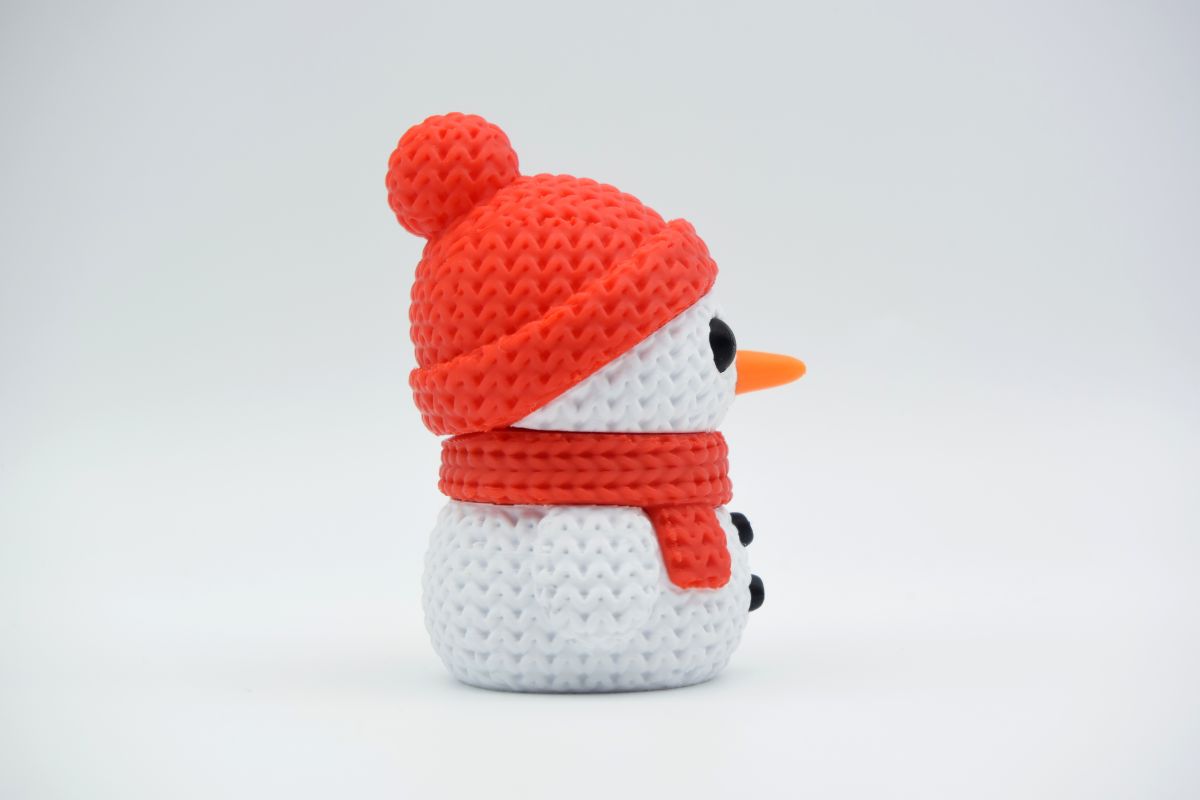 Knitted Snowman — сніговик