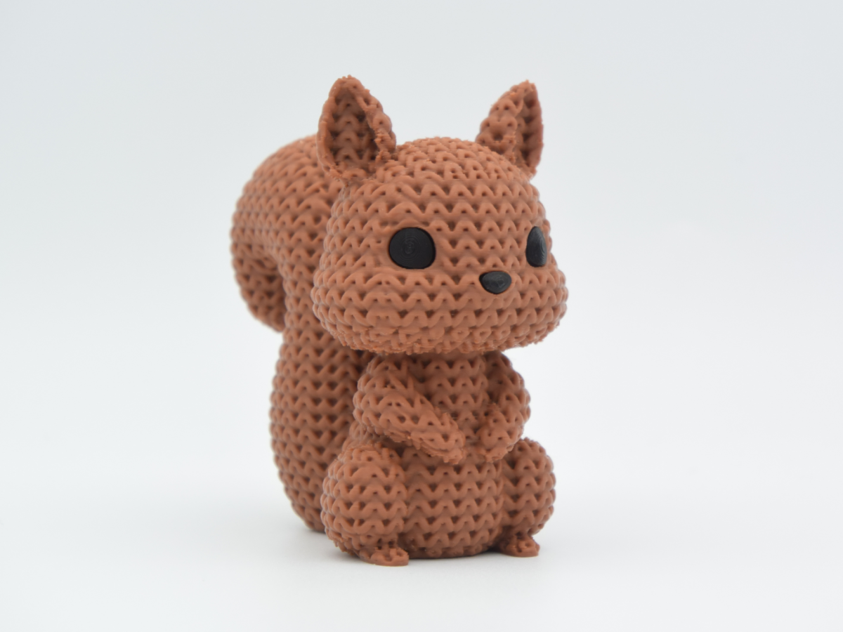 Knitted Squirrel — білочка
