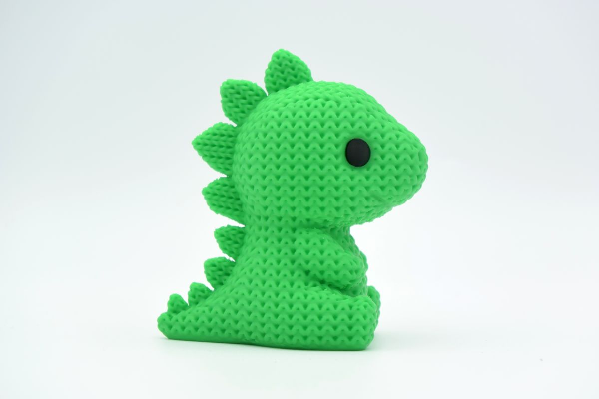 Knitted Stegosaurus Dinosaur — стегозавр