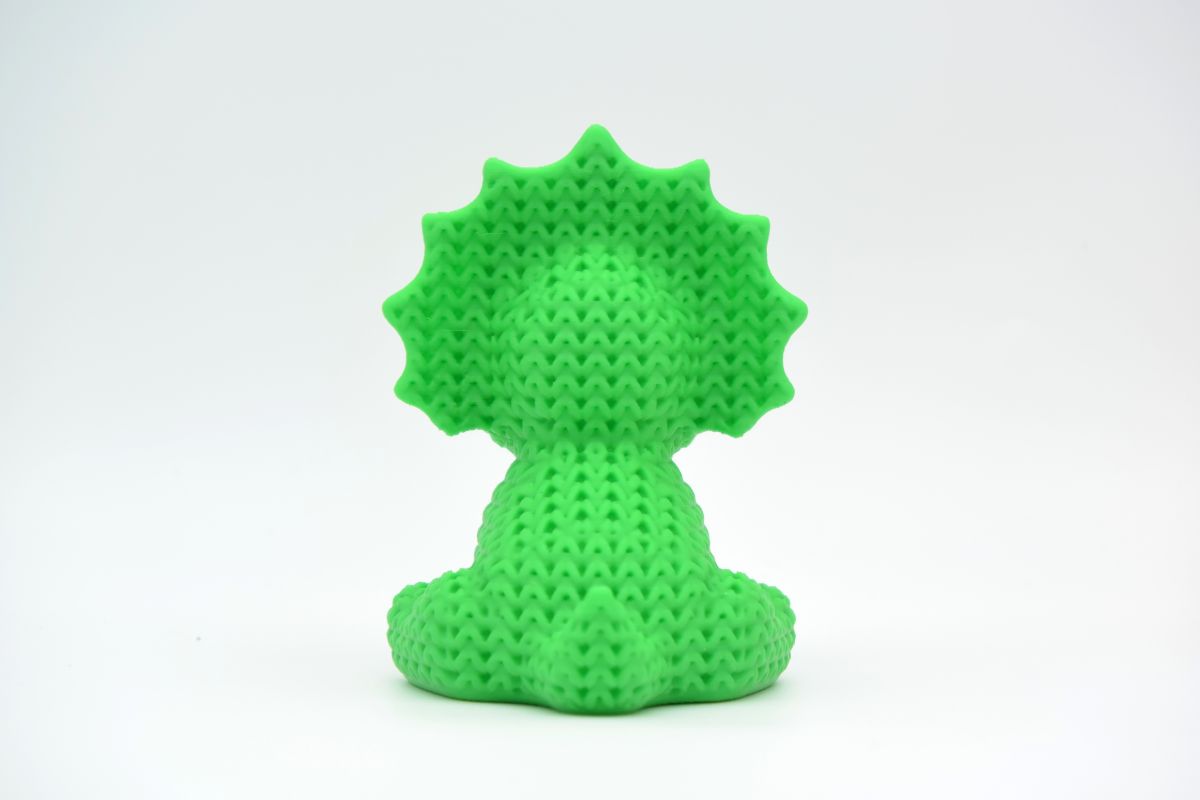 Knitted Triceratops Dinosaur — трицератопс