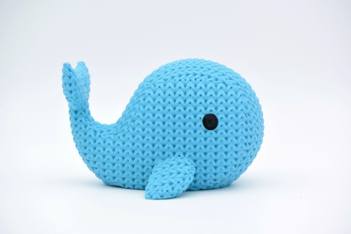 Knitted Whale — кит