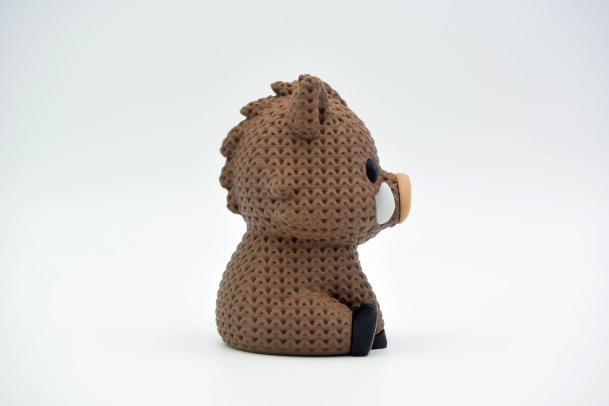 Knitted Wild Boar — дикий кабан