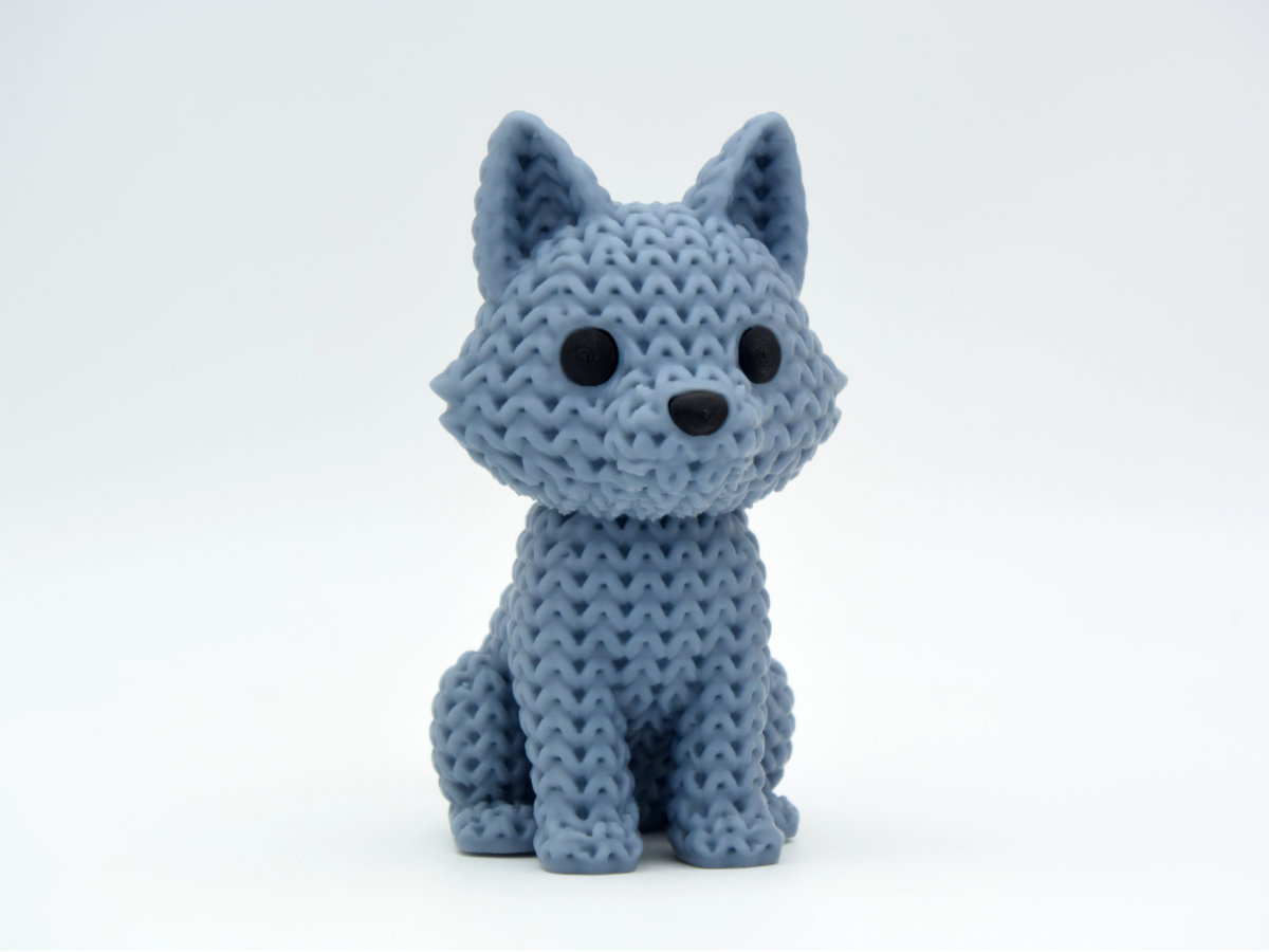 Knitted Wolf — вовк